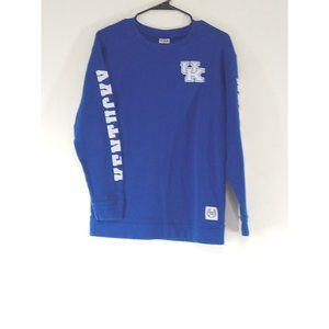 PINK VICTORIA SECRET Women Blue White XS EXTRA SMALL Sweatshirt  Preowned